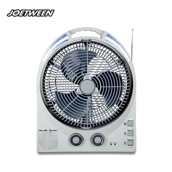 teyoza household electrical appliances portable rechargeable fan with 3 blades