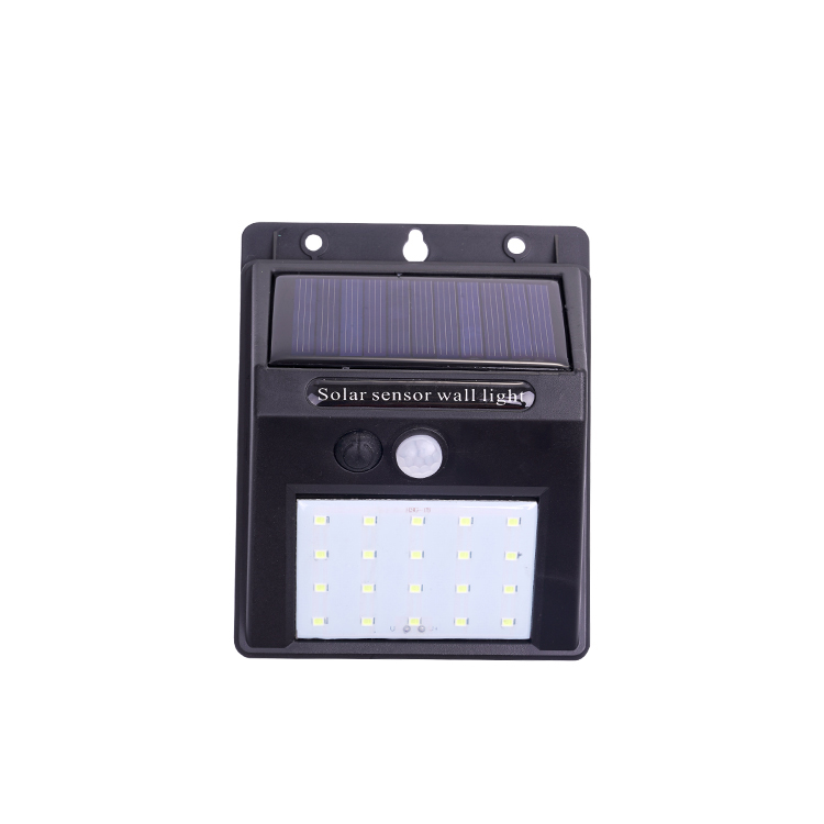 Best Seller Led Garden Solar Light Outdoor Wall Lamp Waterproof Motion Sensor High Quality 20 Led Smd Solar Light for Garden