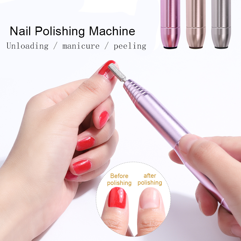 Professional polisher electric mini manicure strong 90 nail drill