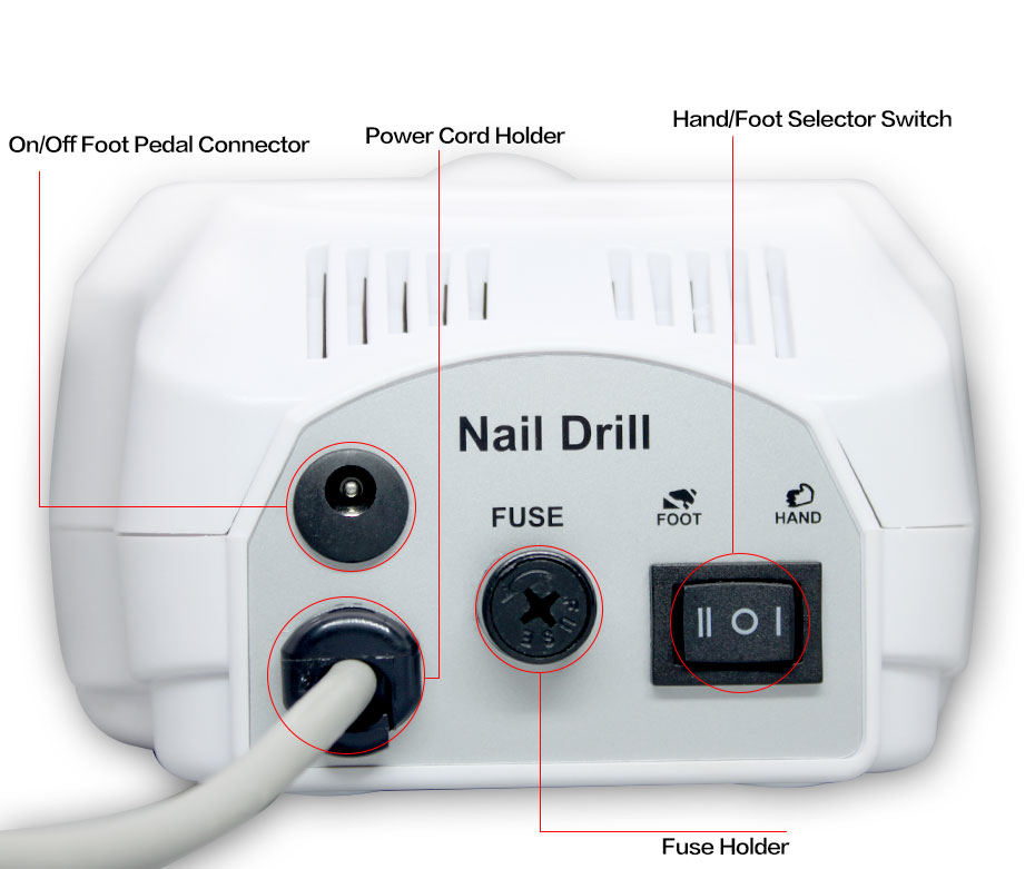 OEM/ODM rechargeable electric  professional  ubs  nail drill machine strong