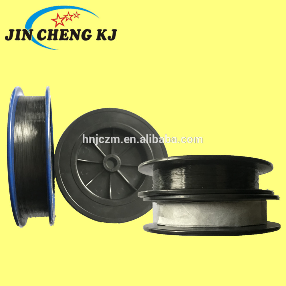 0.1mm 0.02mm high quality electrolytic clean polished tungsten wire filament for weaving gloves