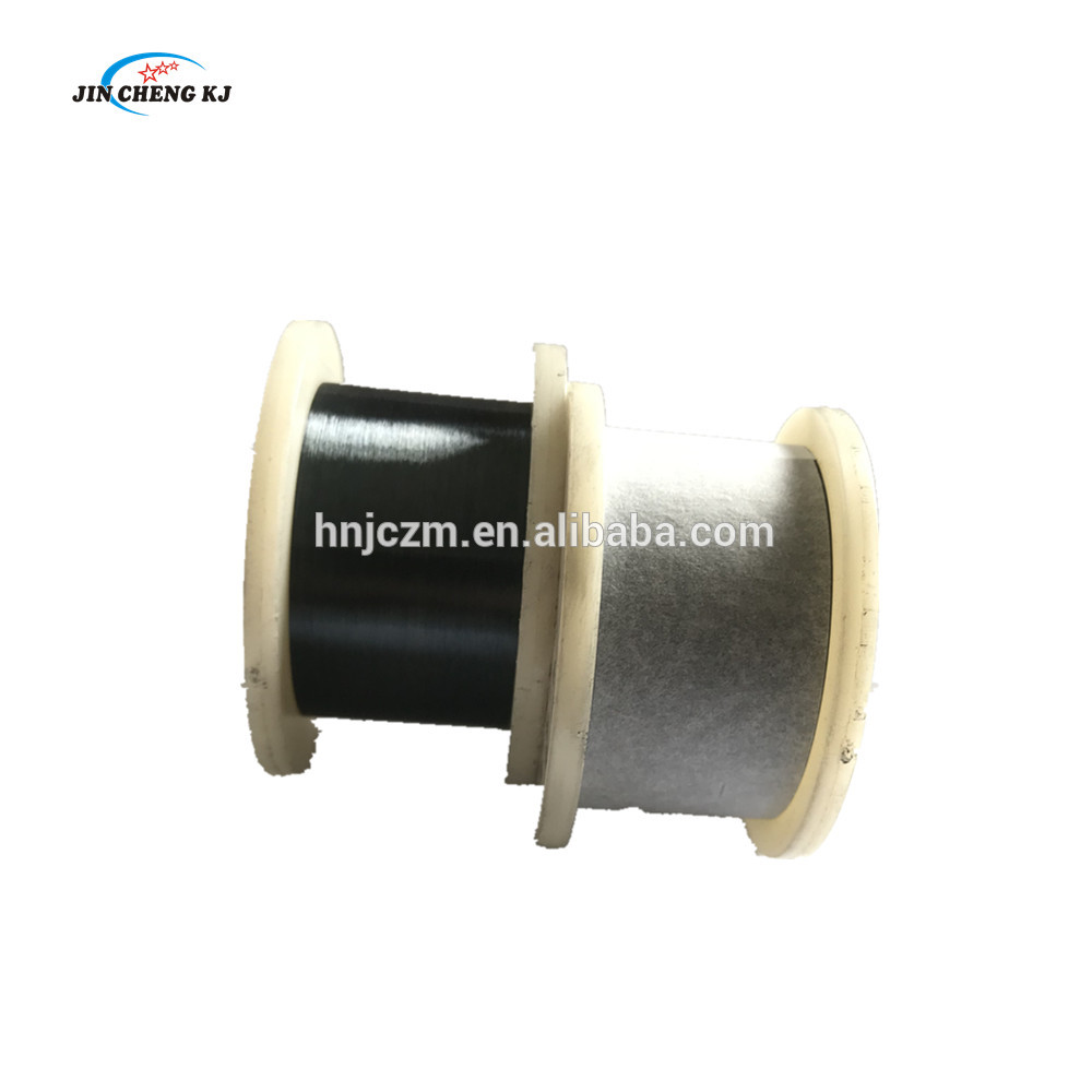 Manufacturer direct price high quality 0.01mm 0.02mm black white tungsten wire filament for textile gloves