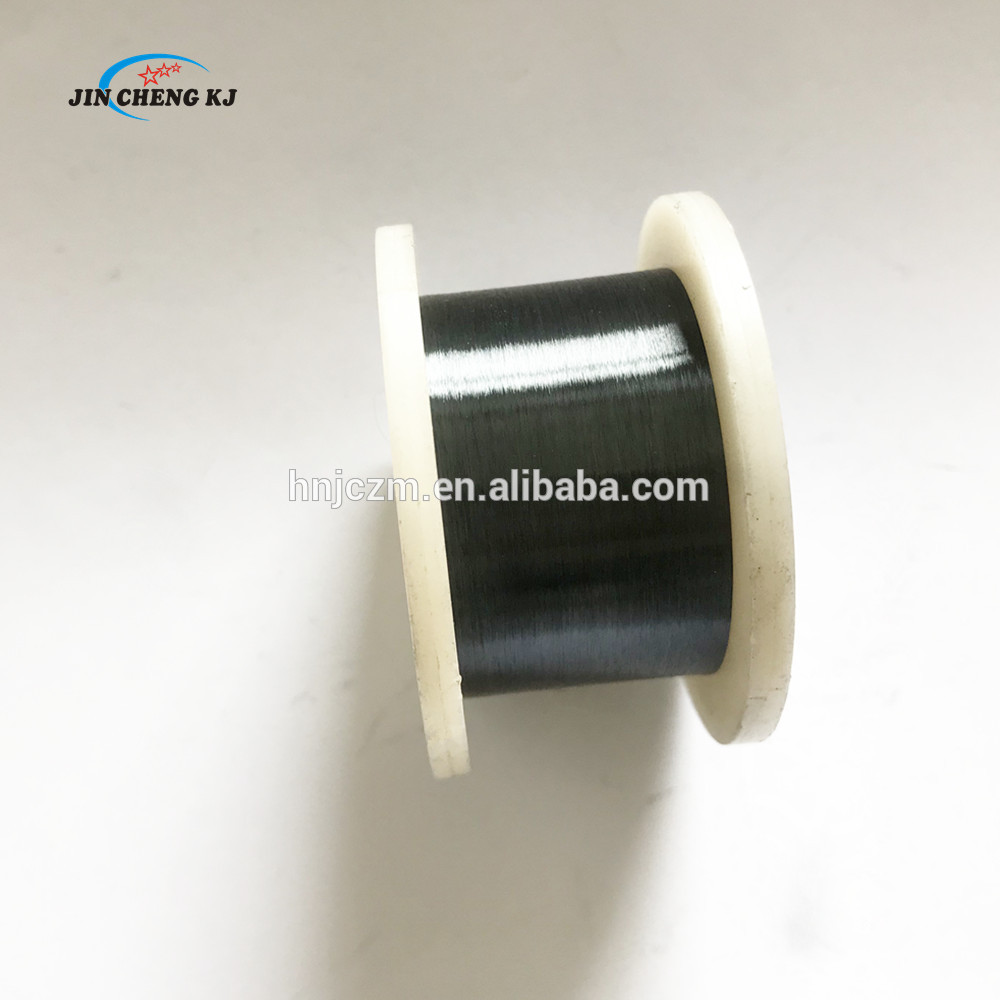 Chinese supplier pure 0.02mm 0.012mm black tungsten wire filament for industrial