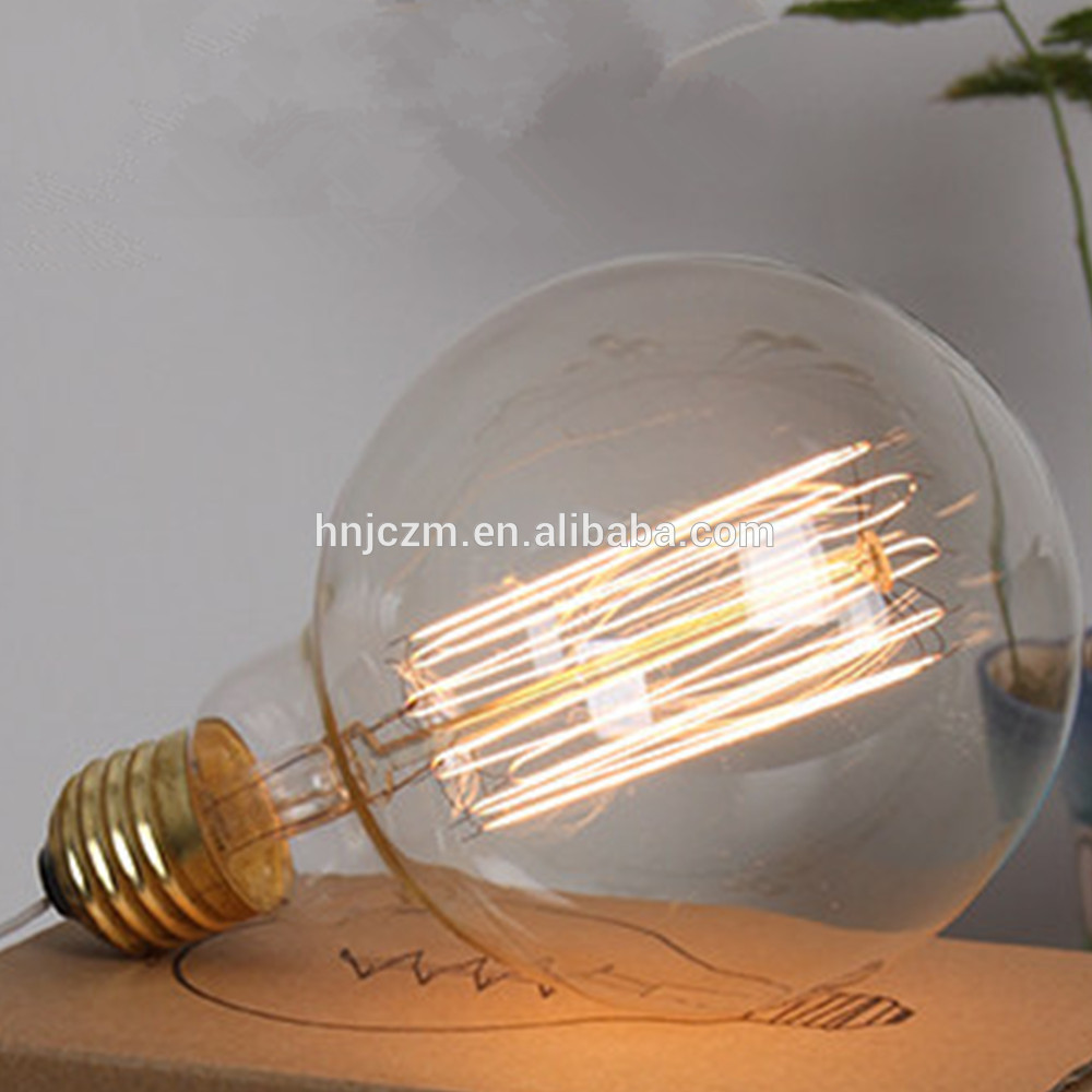 ST64 ST58 G80 G95 G125 25 watt 40watt Vintage incandescent  classic retro style edison bulb glass pendant light