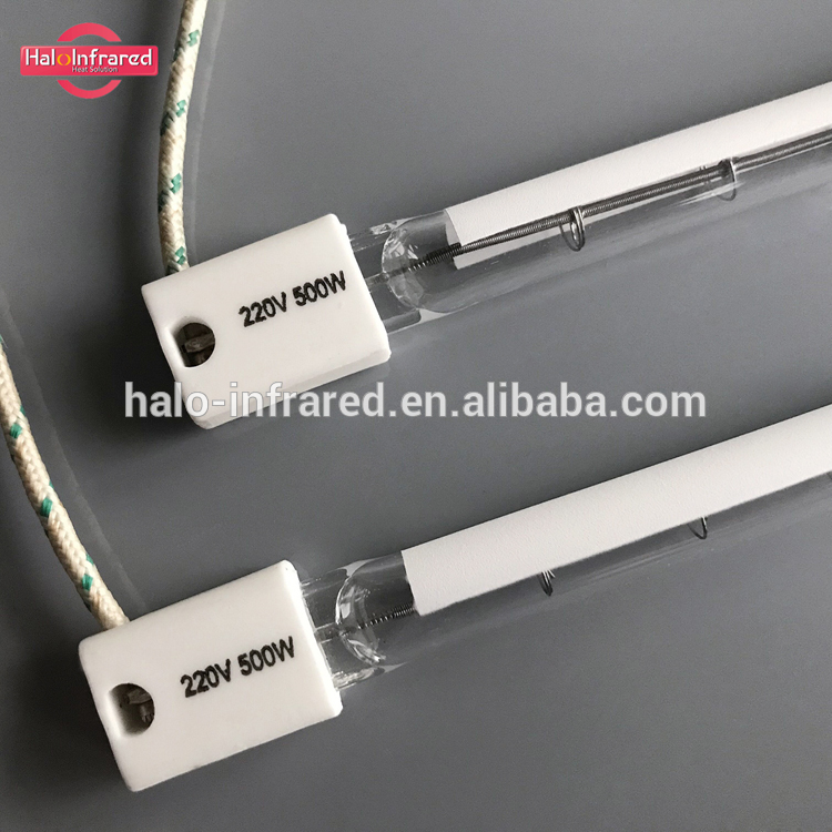 quartz tube small infrared heat lamp