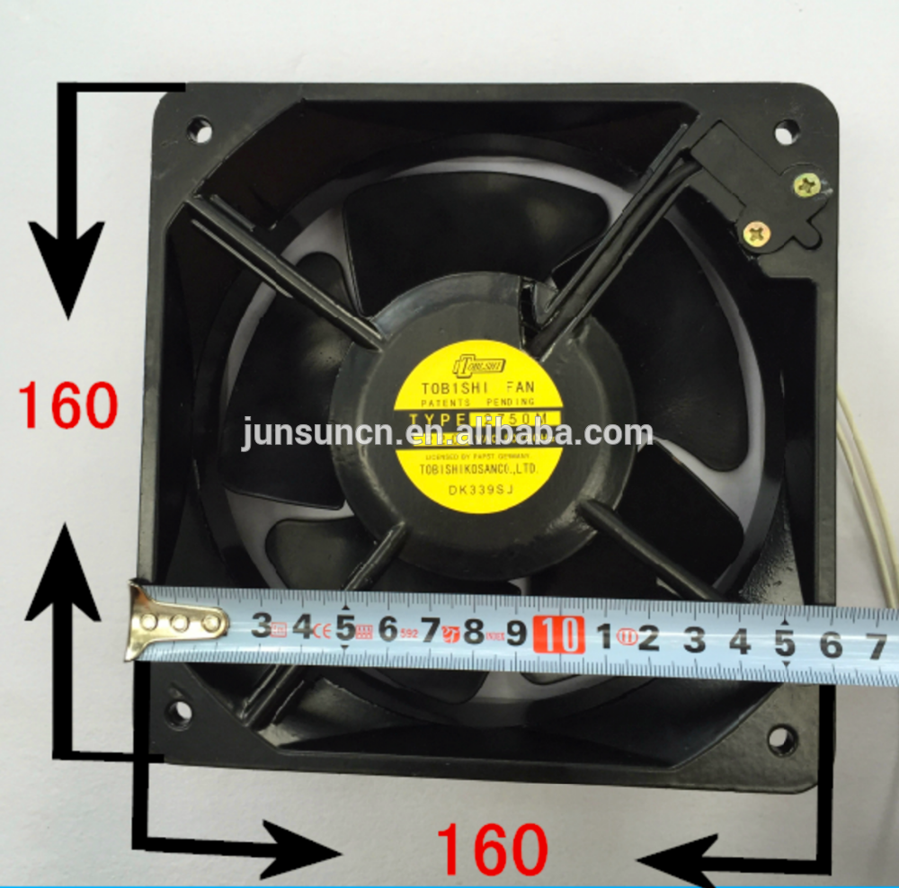 TOB1SHI FAN160*160 high temperature resistance draught fan