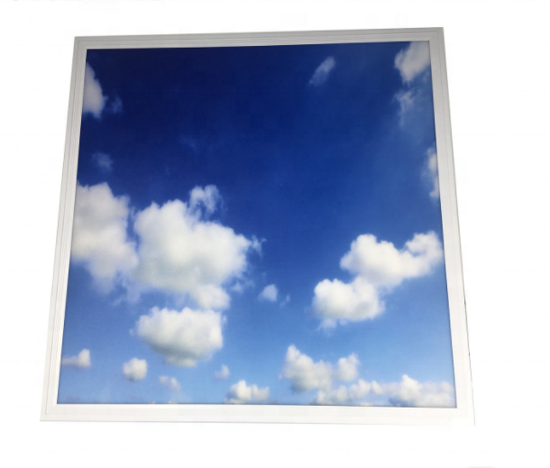 Decoration Blue Sky/White Clouds Square LED Ceiling Light Panel