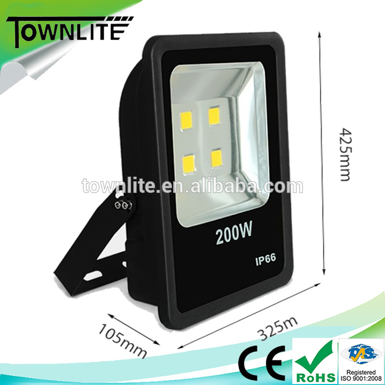 high power outdoor led flood light 100w 200w 300w with Epistar chips