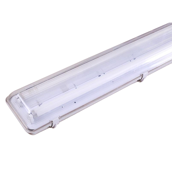 Waterproof gardens vapor tight 2ft fluorescent light fixture