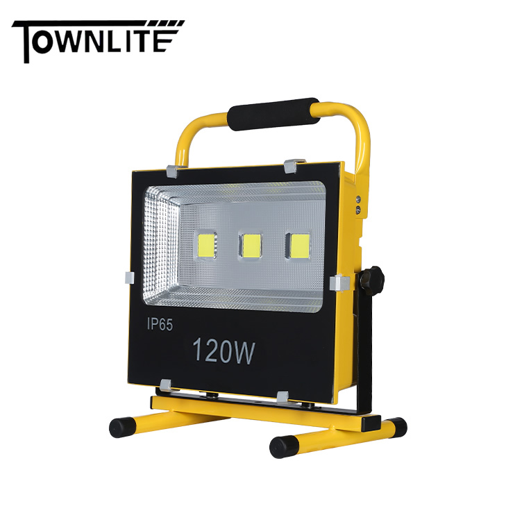 Professional factory 30w 60w 100w 120w 150w rechargeable led flood light