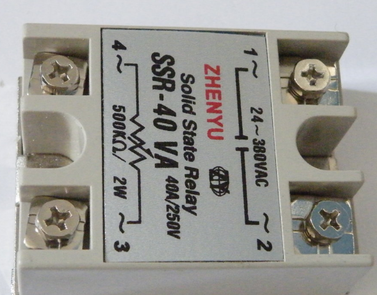 SSR-40  Solid State Relay ZHENYU Brand