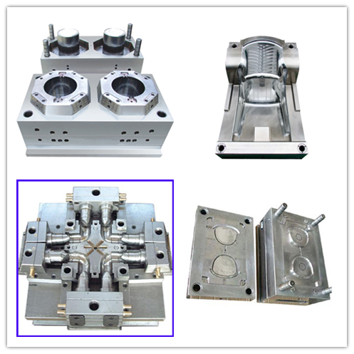 medical injecion mould for 2 way parallel connector with clamp