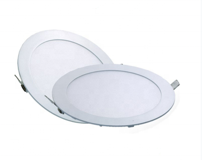 Round Square Ceiling Recessed Slim LED Panel Light 6w led panel light price