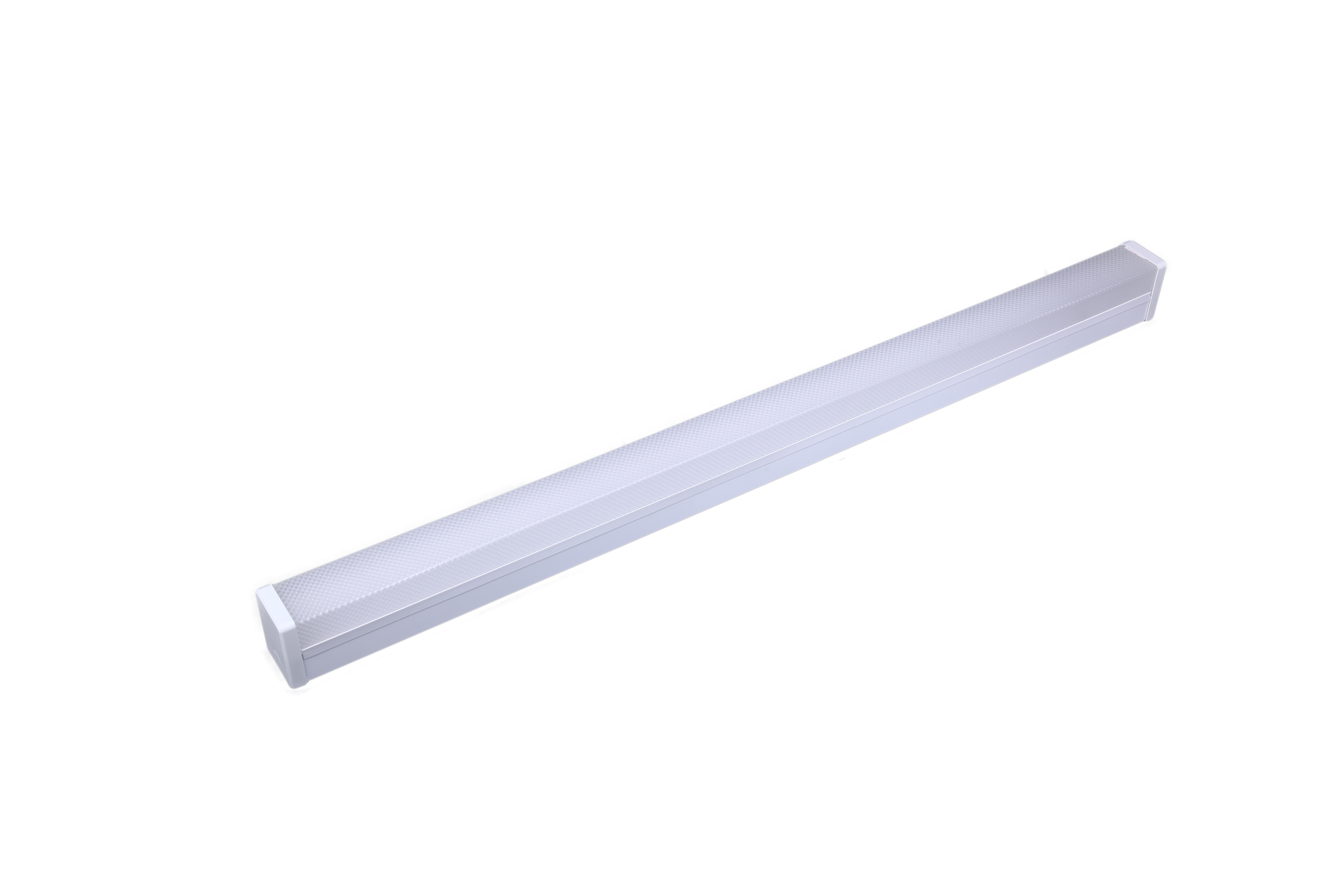 Recessed led linear trunking system light aluminium housing