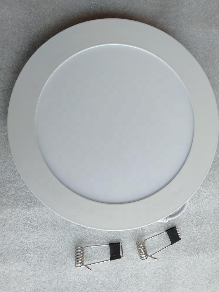 Round Ceiling Recessed 18W led slim panel light