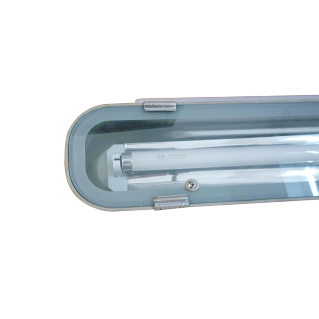 Stainless Steel Toughened Tempered Glass Explosion proof IP65 Waterproof T8 LED Tube Lighting Fixture