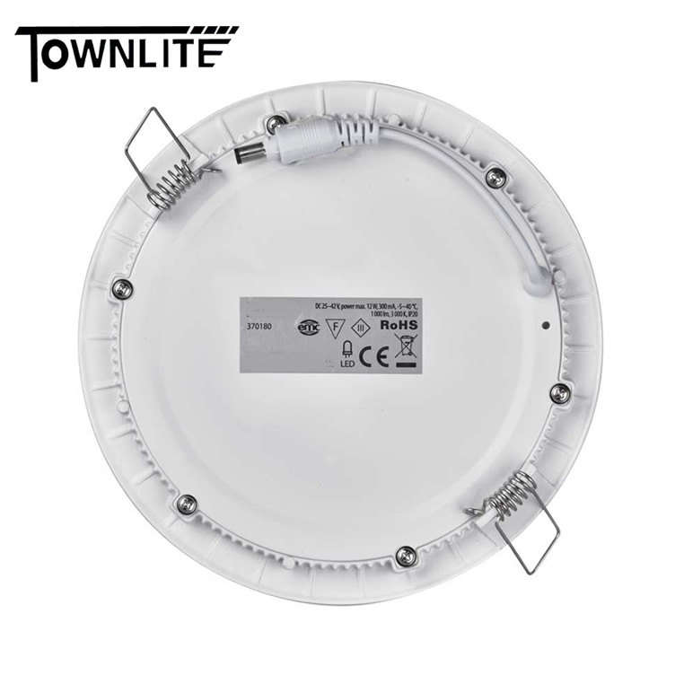 Super Bright 6w round ceiling led panel light for indoor lighting