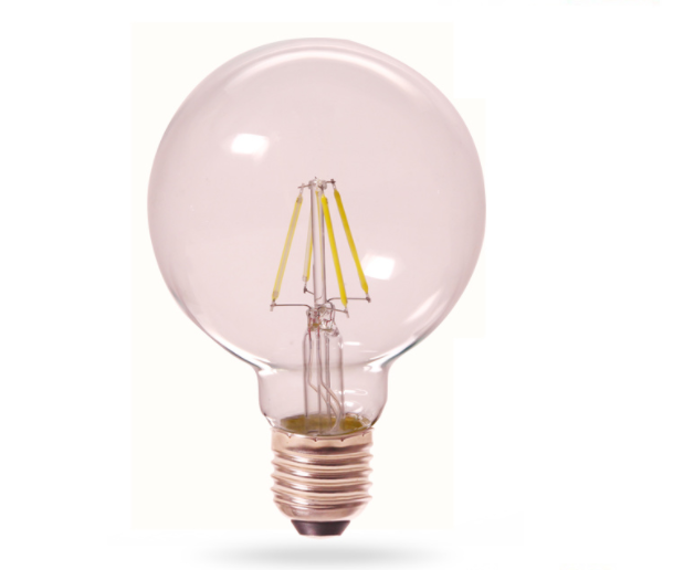 e27 led filament bulb dimmable 4w home