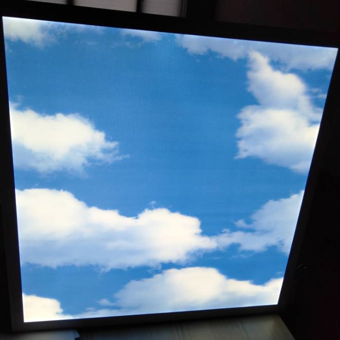 Ceiling light blue skylight led panel