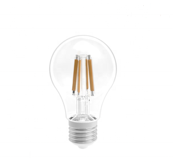 With Ce 2700K IP33 A60 4W LED Filament Bulb