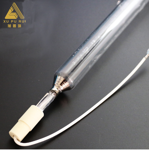 Quartz glass tube 120mm 380v 5kw mercury 365nm uv iodine gallium lamp