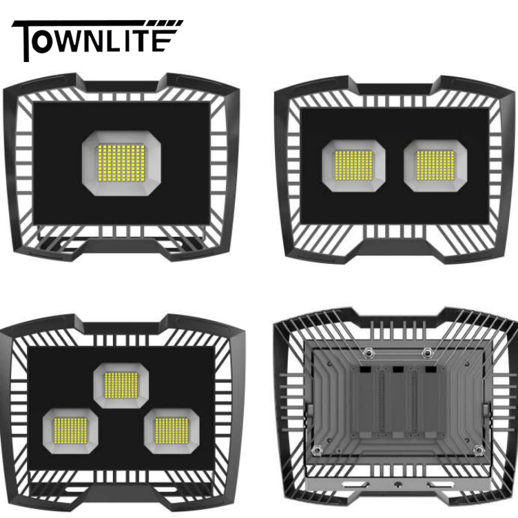 Ultra slim high lumens outdoor led flood light housing 50w 100w 150w