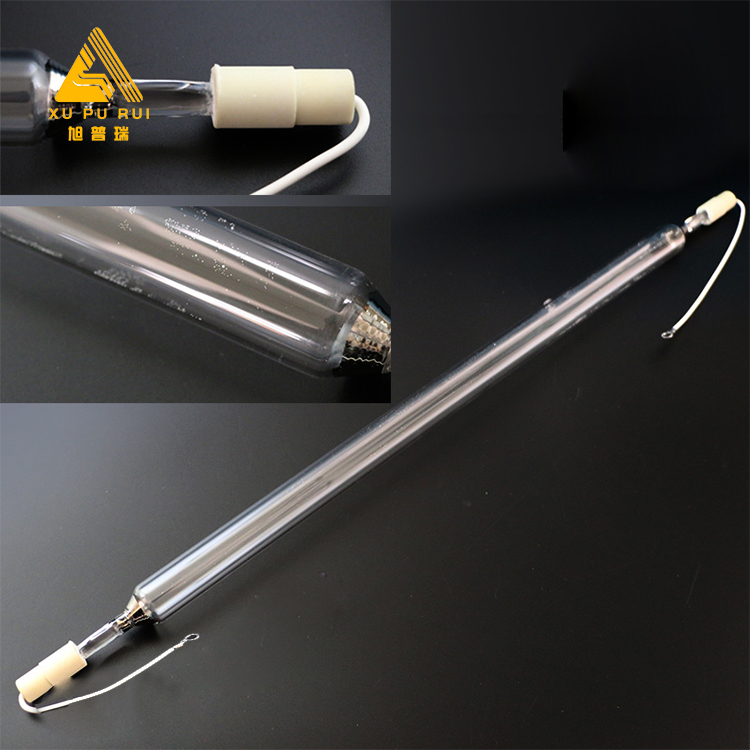 High pressure glass tube 1000w mercury 365nm uv lamp for printer