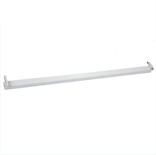 Open T8 LED or Fluorescent Tube Lighting Bracket Fixture