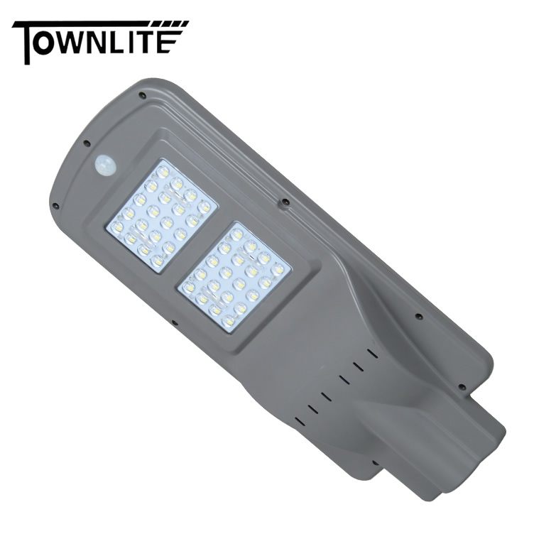 cheap ip65 outdoor mini integrated motion garden solar led street light 40w