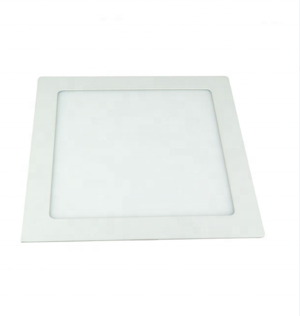 Easy to install led panel light ceiling recessed 12w