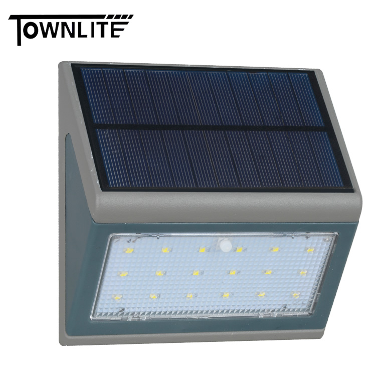 Professional factory outdoor Solar led wall light 3w 5w