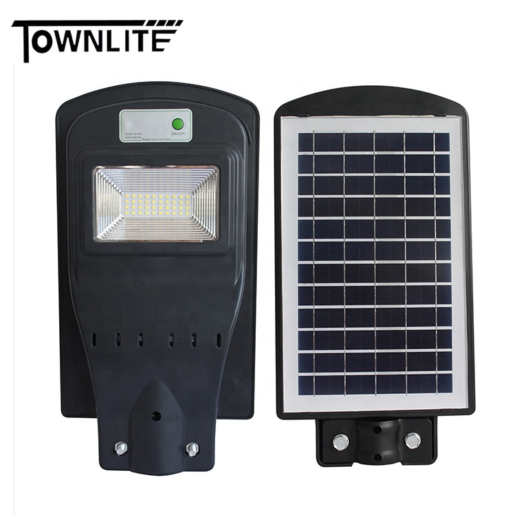 Professional Solar led street light all in one factory 20w 40w 60w with good price