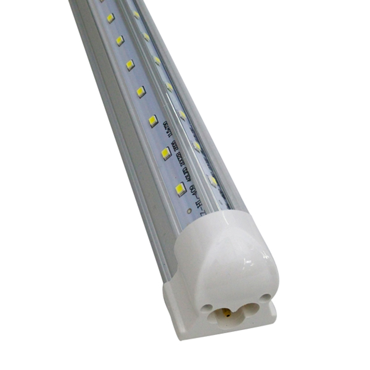 22w 4ft cooler led tube v shape 1200mm 2700-6500k integrated tube for freezer