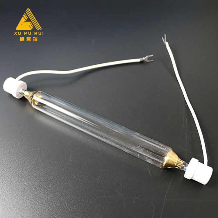 Quartz glass tube 220V 2kw 380mm ultraviolet light for printer