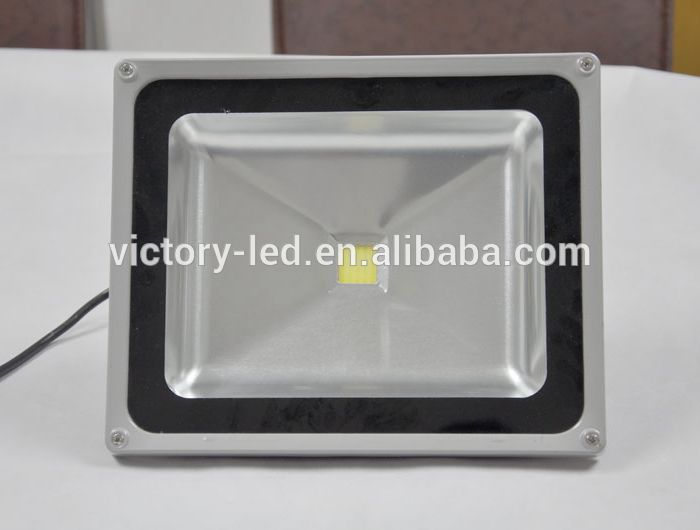 10W LED Flood Light Warm White Waterproof Black Outdoor Garden Lamp