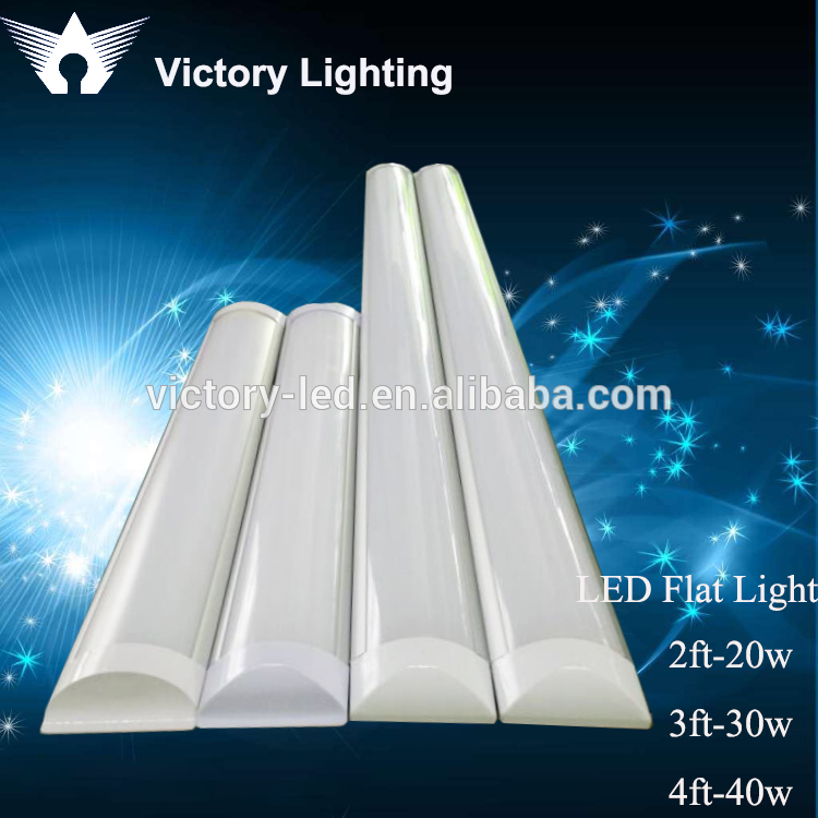flat tube led IP65 Tri-Proof 1200mm led batten linear light
