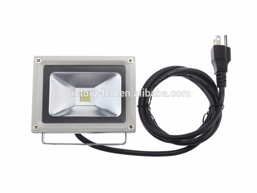 Waterproof Cool White Black Outdoor Garden Lamp 10W LED Flood Light with Bridgelux Chips