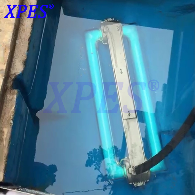 185nm uvc 254nm ultraviolet germicidal disinfection light 400W uv lamps for water purification China 9  years manufacturer