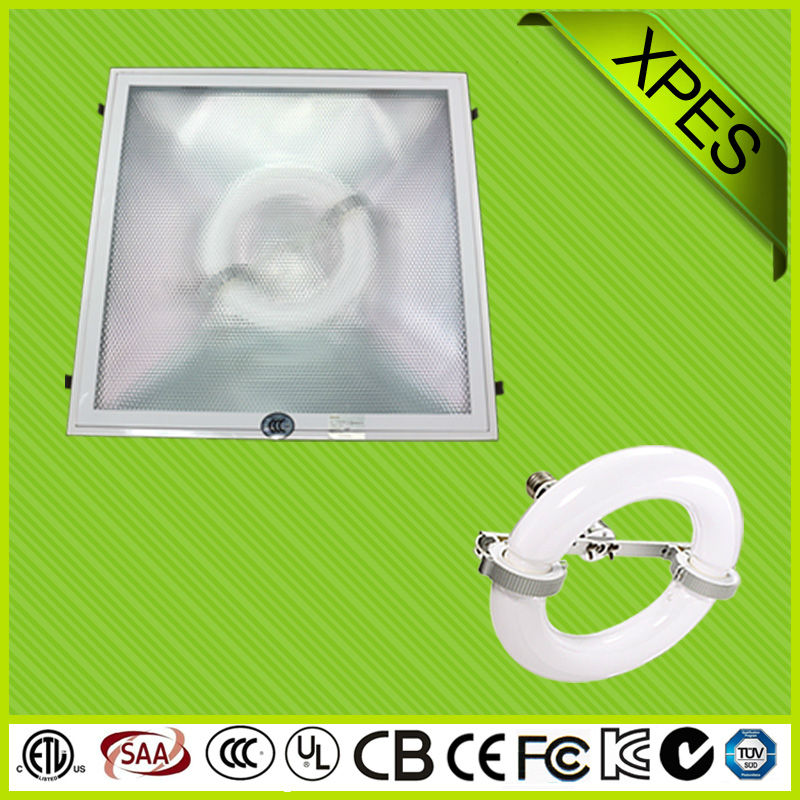 2014 modern rectangular induction ceiling lamps replace led indoor light