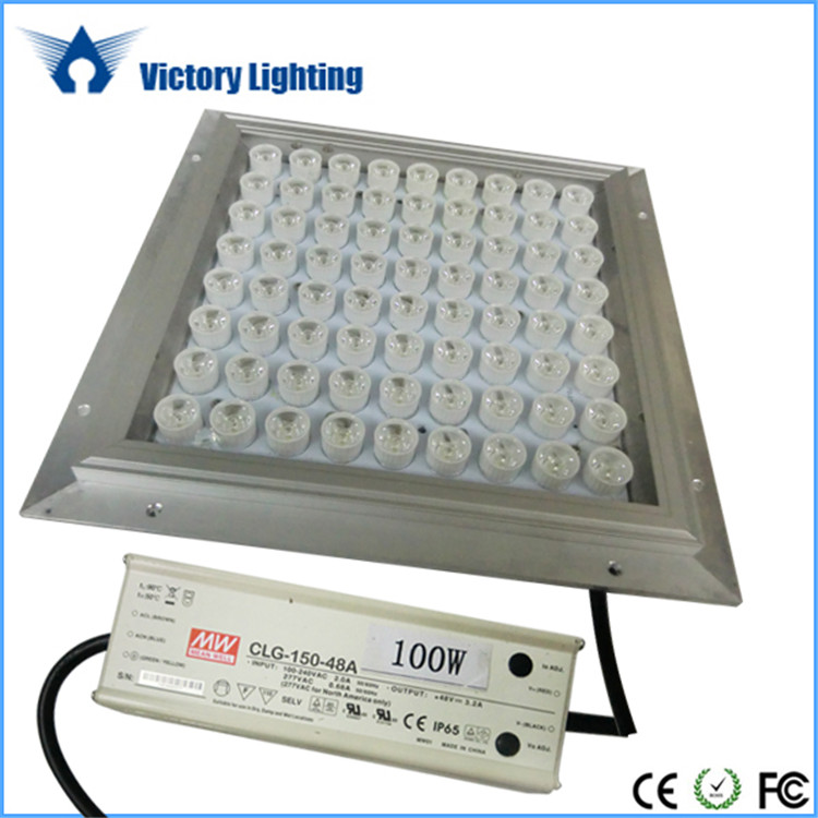 High Power 150W Gas Station LED Canopy Lights With LED Chip
