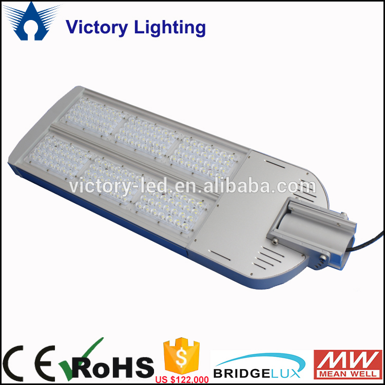 High Power IP65 Waterproof Fitiing Bridgelux Epistar 180W LED Street Light Fixture