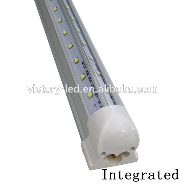 New Design 4ft 22w Integrated LED V Shape T8 Tube Lamp