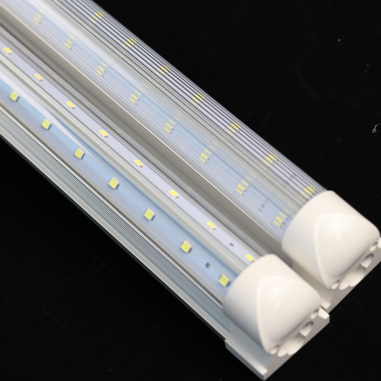 DLC T8 1500Mm 5Ft Led V Shape Tube Light 32W Led Commercial Freezer Lighting For Freezer