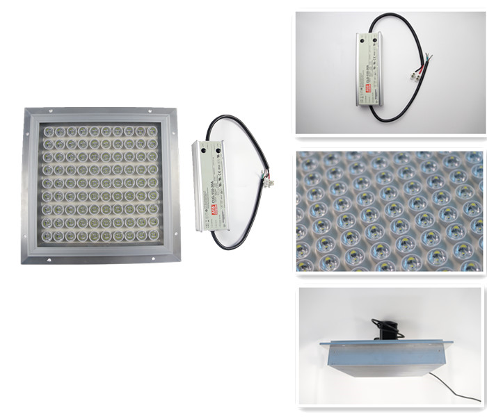 Carport Fixture 100W Ip65 Led Gas Station Canopy Light Fixtures