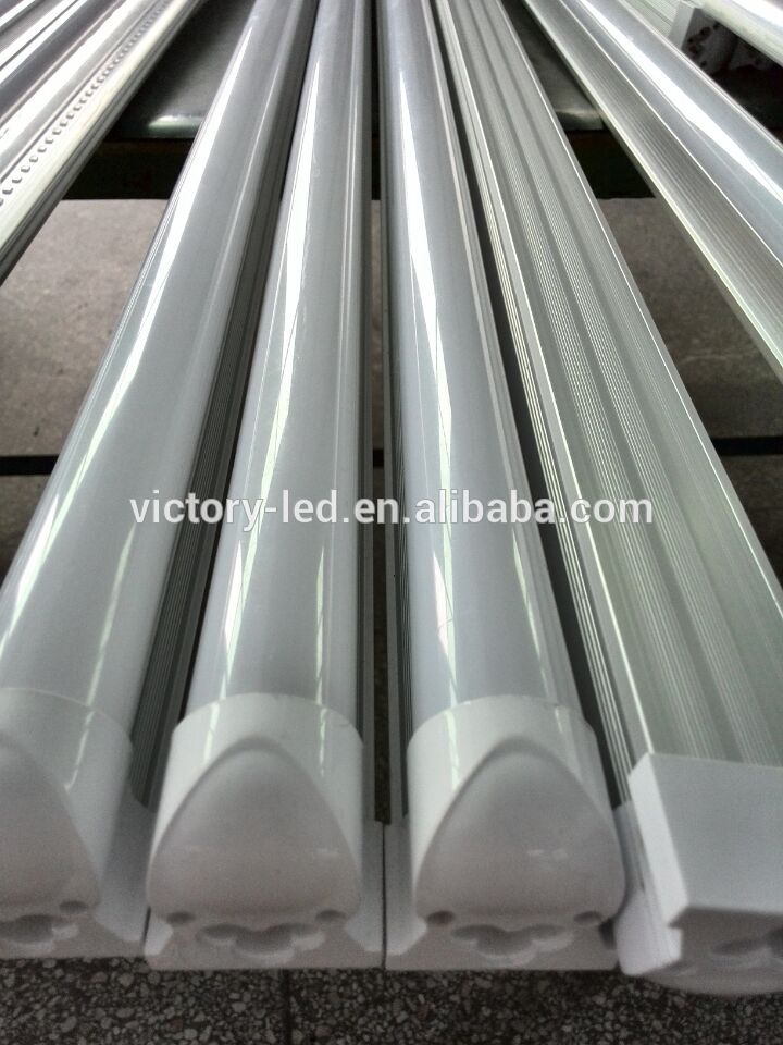 t8 integrated led tube light 4ft 24W two line Chip 4FT LED light fixture