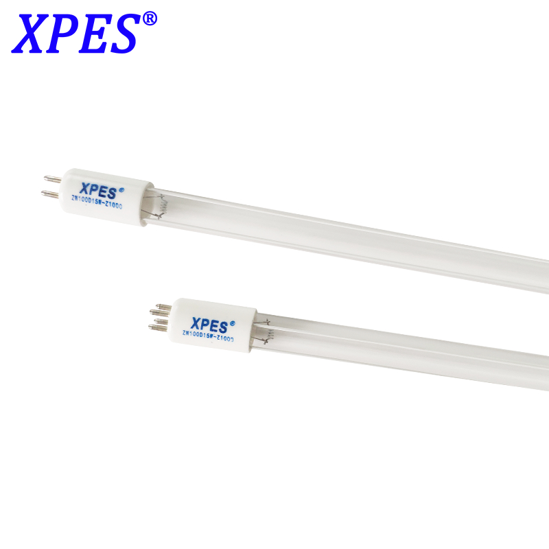 100w waterproof uv germicidal lamp uvc sterilizer lamp water treatment single-ended 4-pin straight tube