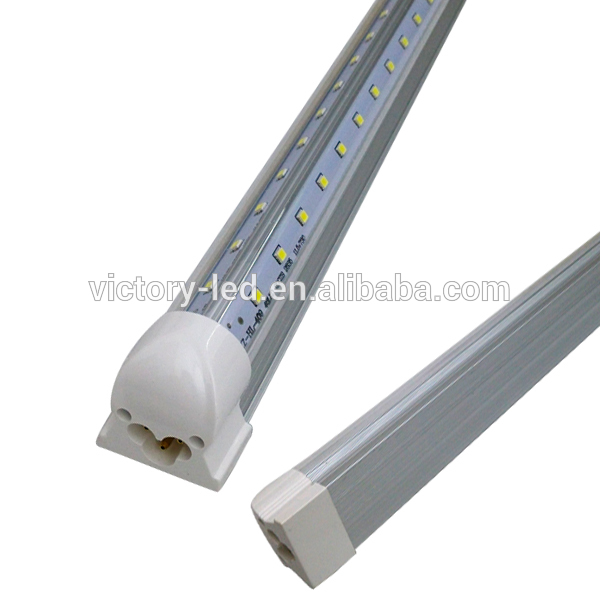 Shenzhen Victory Lighting 5foot 6 foot 6 ft led v shape cooler light 32W 39W smd 2835 daylight 6500K