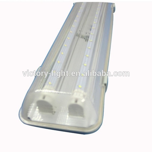 72w T8 Water-proof dust-proof corrosion-proof Fluorescent Lamp Fixture