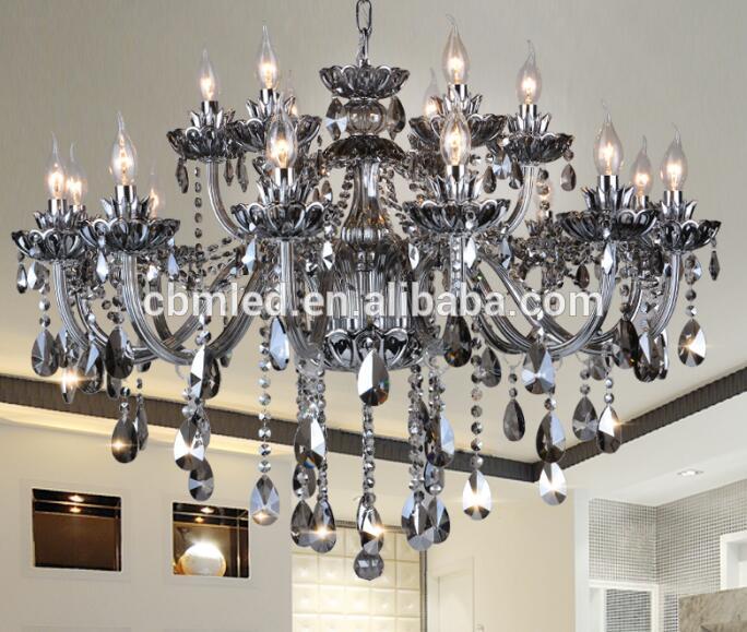 chinese chandelier,grey color cheap chandelier,glass ball chandelier parts