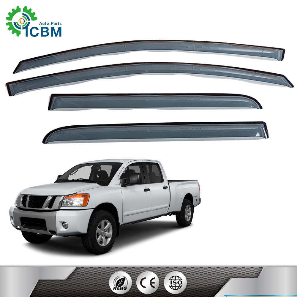 New car window visor For TITAN 14-15 2.0mm plastic visor car accessories